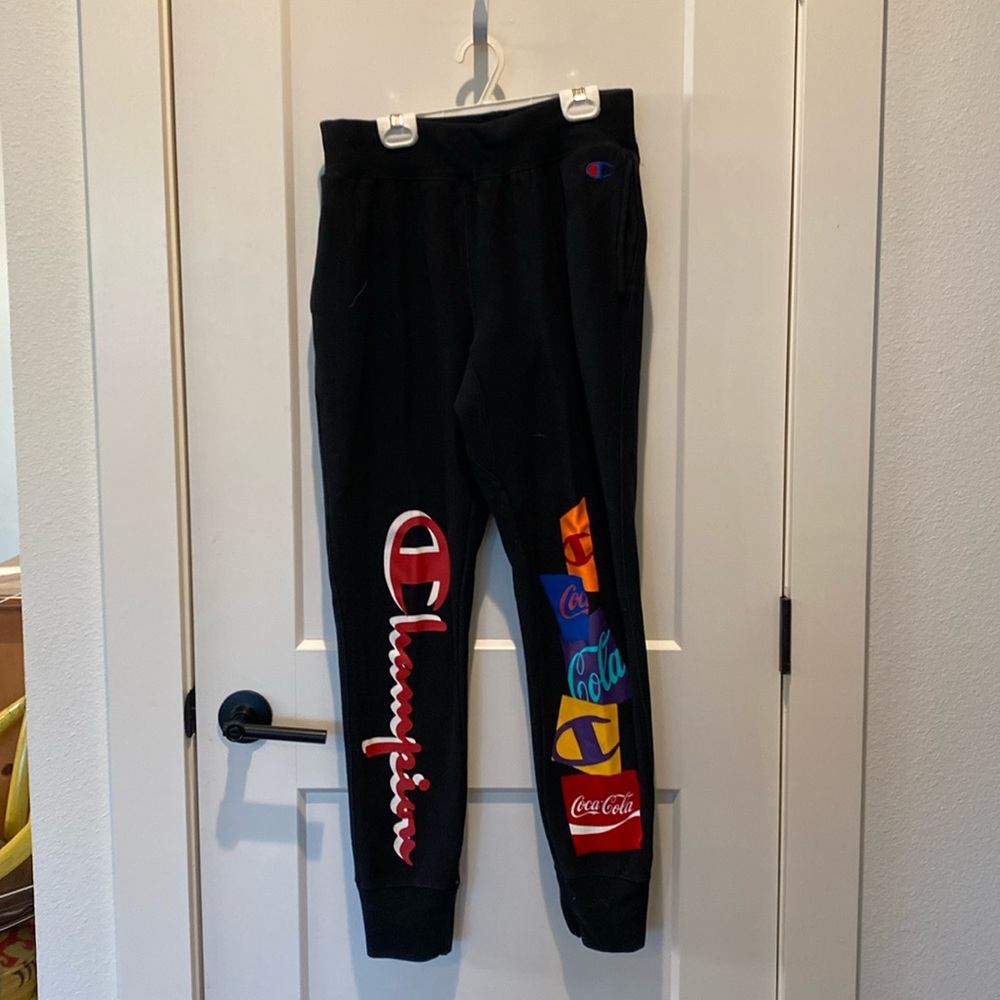 Champion Sweat Pants with Coca-Cola on Front Leg‎